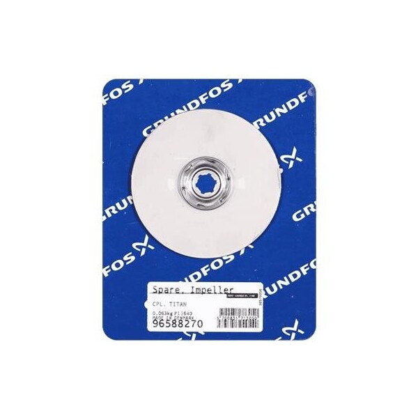 Pump Repair Parts- Spare, Impeller cpl. Titan.